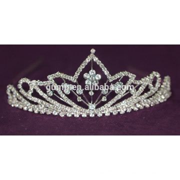 Elegante coroas de cristal tiara casamento headwear acessórios do cabelo nupcial